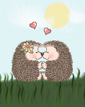 love_hedgehog_animated